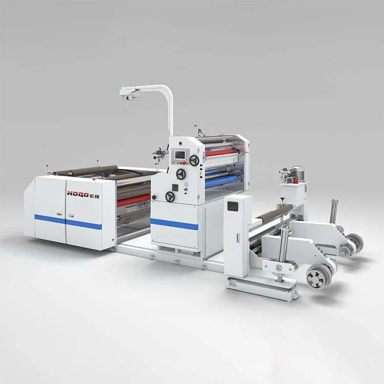 ロール紙自動水性コールドラミネート機